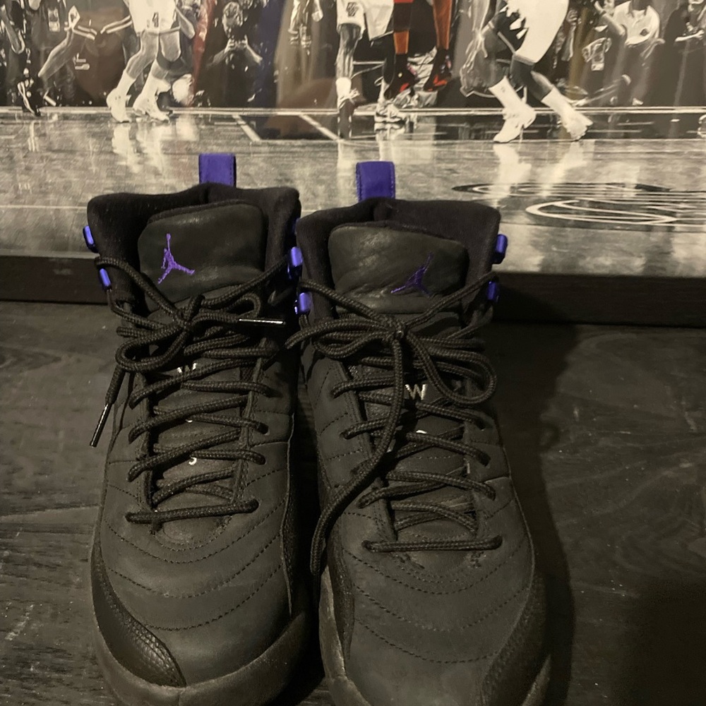 Black and Purple Men's Sneakers
